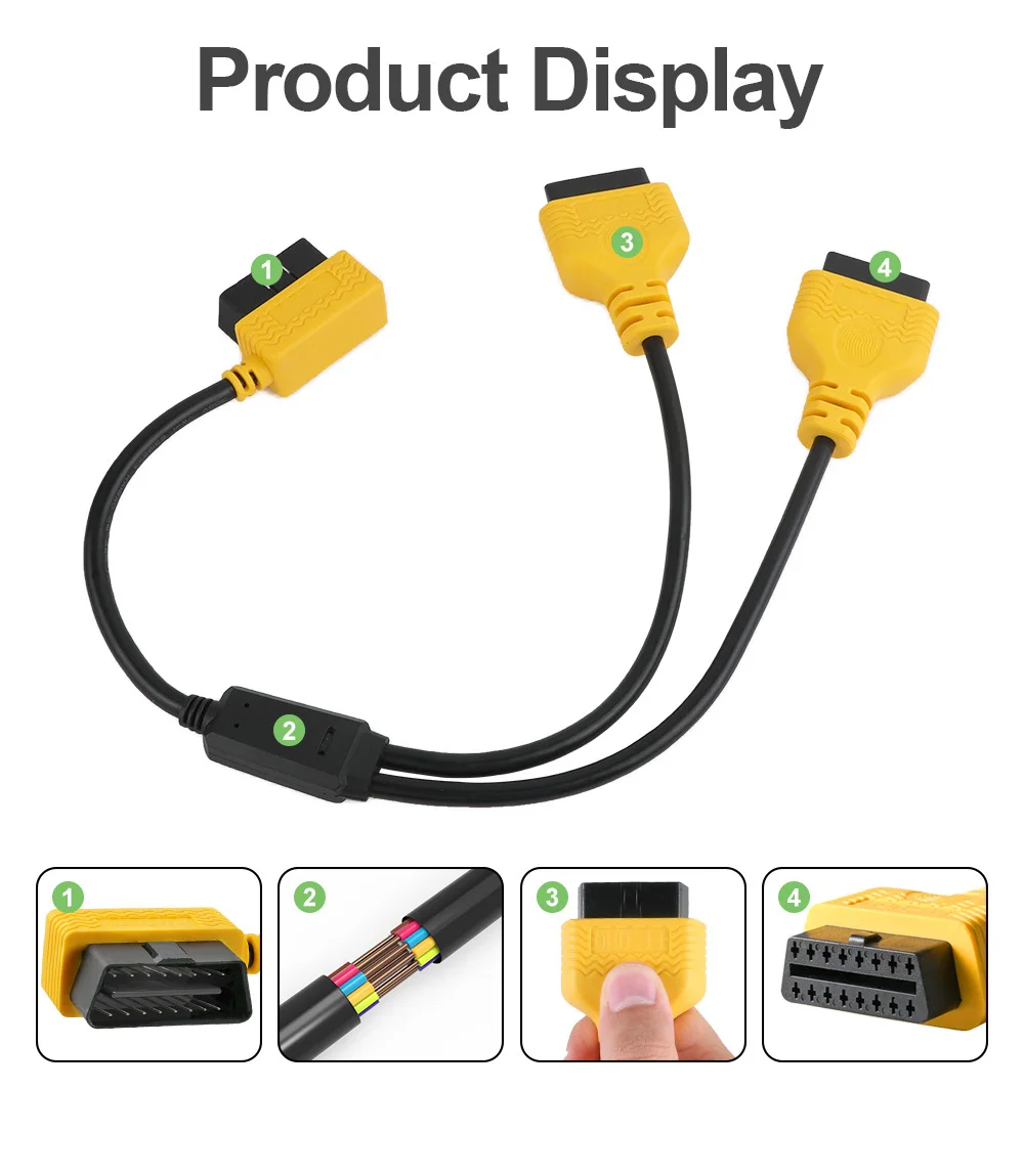 Кабель obd для mitsubishi obd2 - Фотография_3