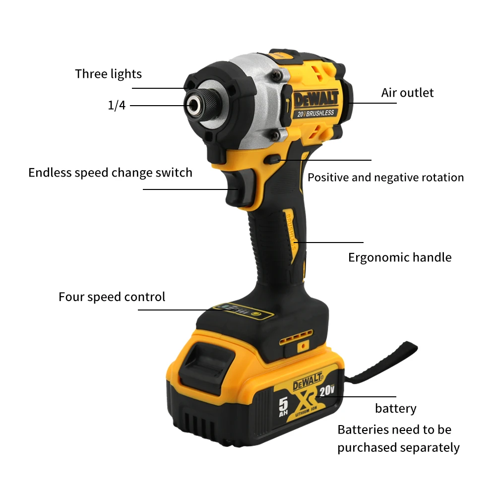 Dewalt dcf860 аккумуляторная компактная - Фотография_6
