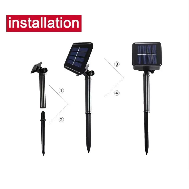 Уличный солнечный веревочный светильник - Фотография_6