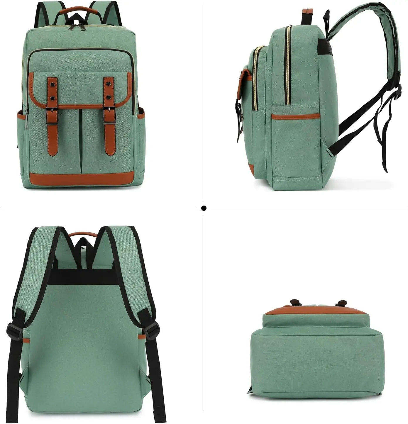 Neoreal винтажный рюкзак для ноутбука для путешествий - Фотография_5