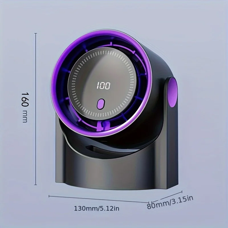 100-скоростной настольный вентилятор - Фотография_3