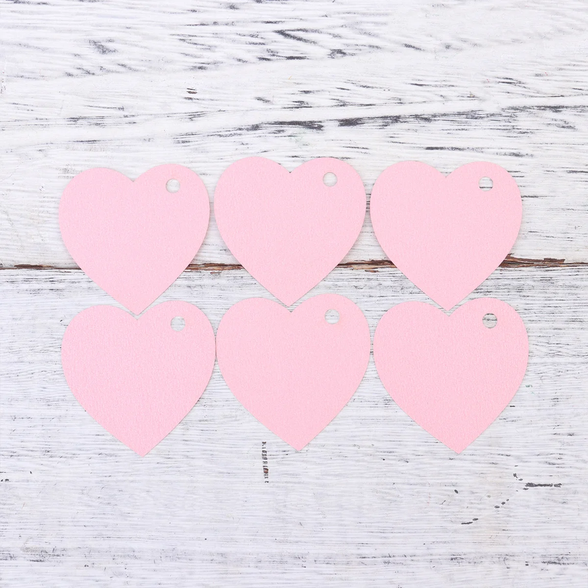 Бумажные подарочные бирки в форме сердца