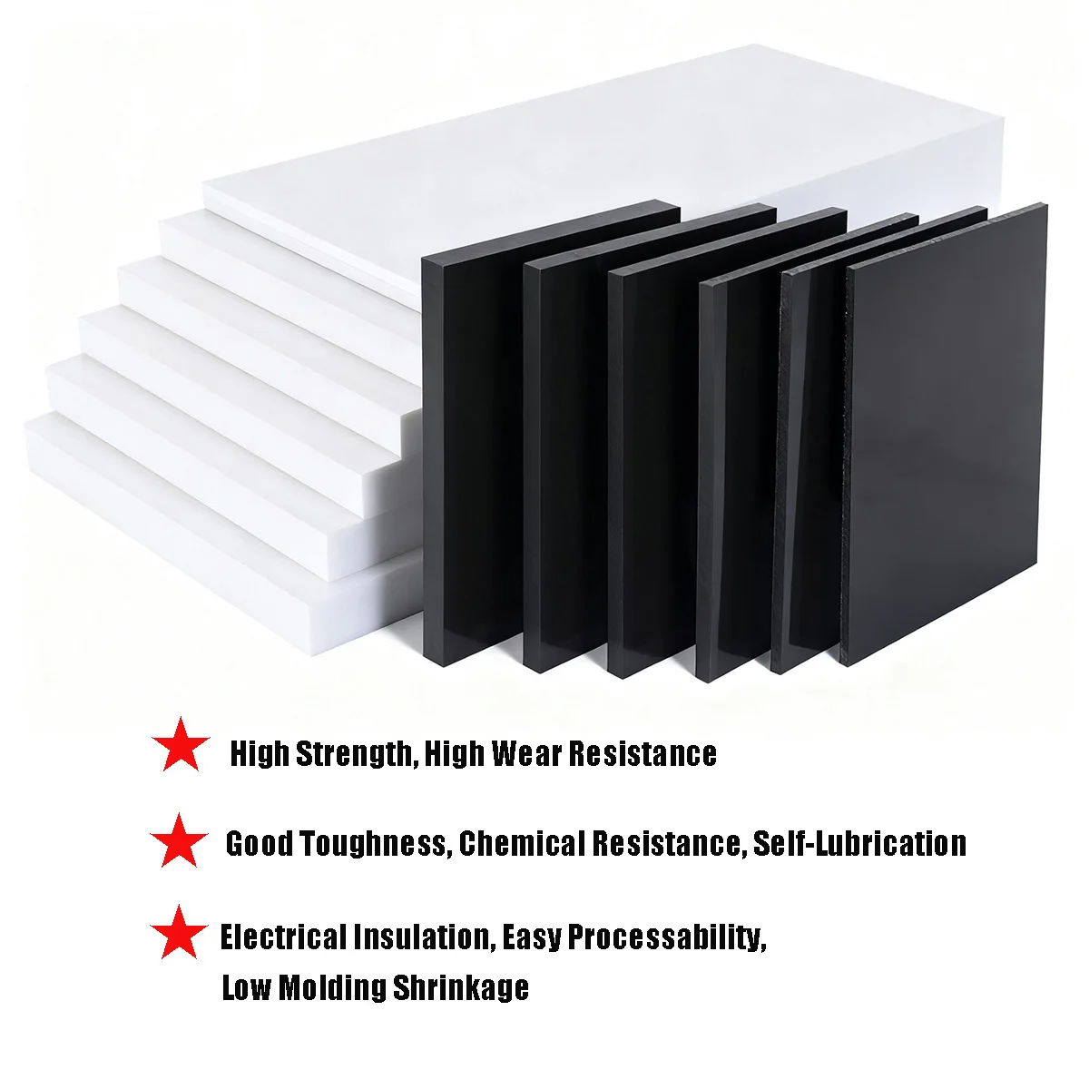 Черно-белые нейлоновые листы - Фотография_2