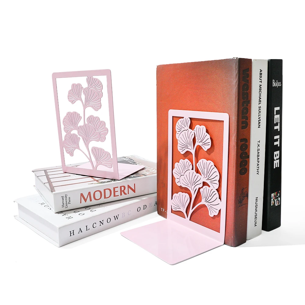 3-стильные подставки для книг с листьями гинкго - Фотография_3