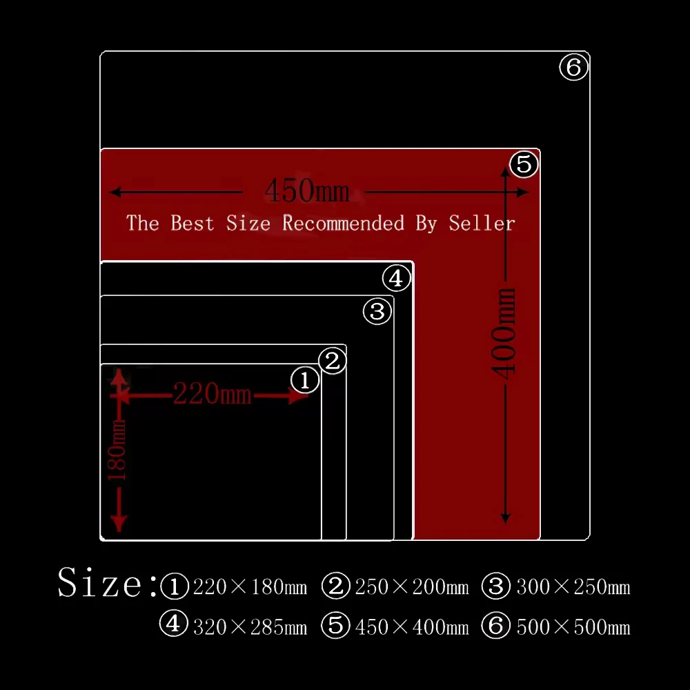 Жидкий коврик для мыши разных размеров - Фотография_4