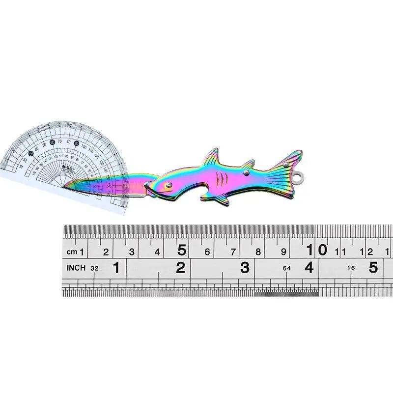 Складной нож creative shark мини-нож - Фотография_6