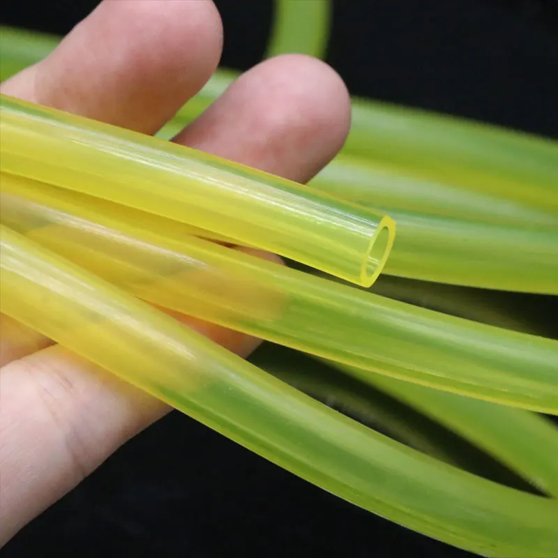 Желтый бензиновый шланг из тпу 2x3 - Фотография_6