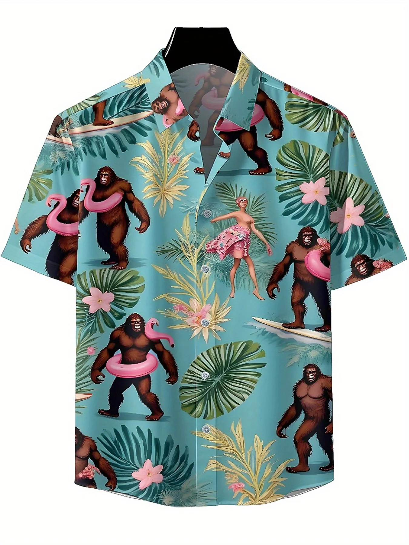 Мужские гавайские рубашки больших - Фотография_2