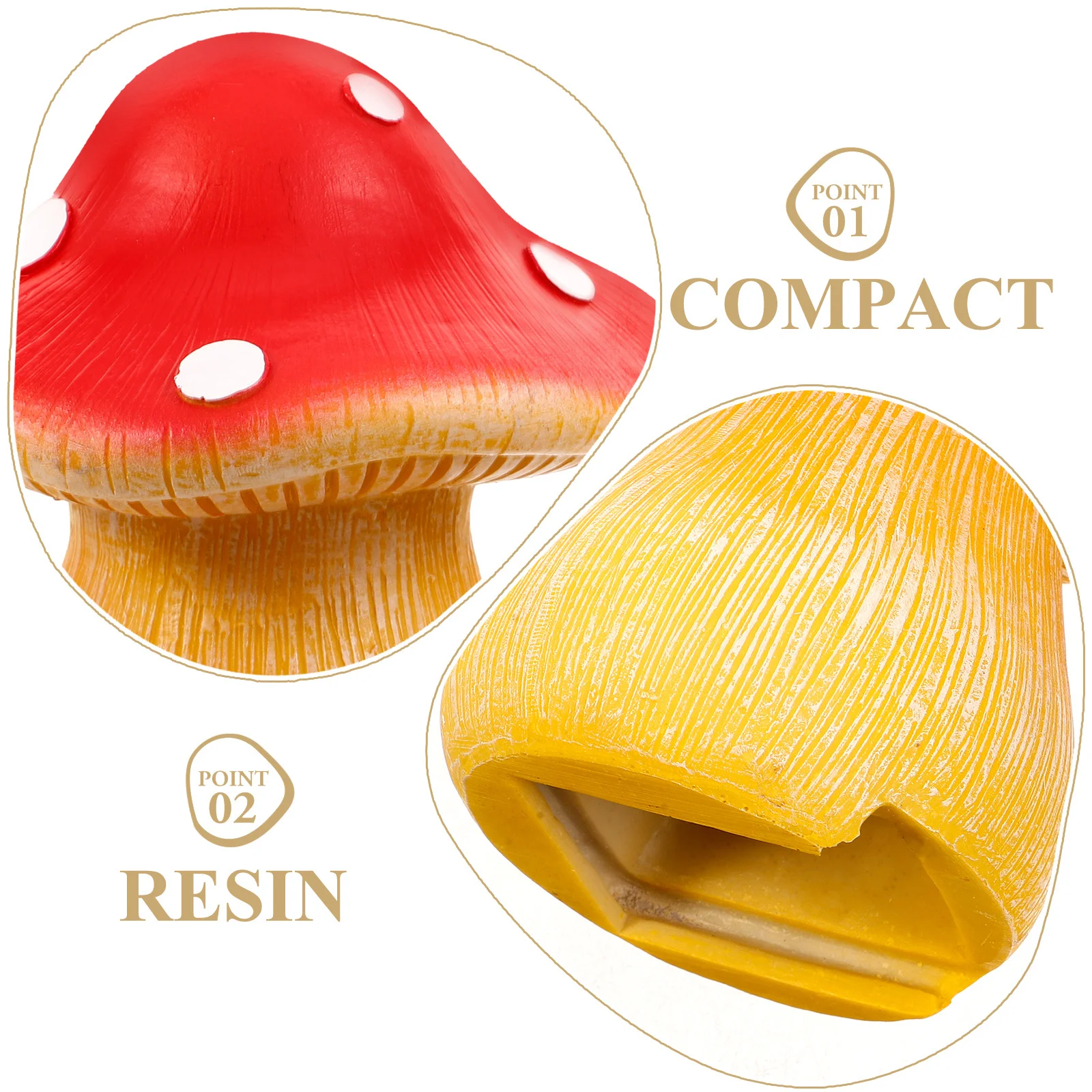 Садовая статуя в виде гриба - Фотография_3