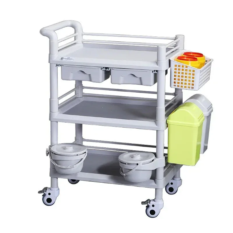 Abs plastic multi-layer trolley - Фотография_3