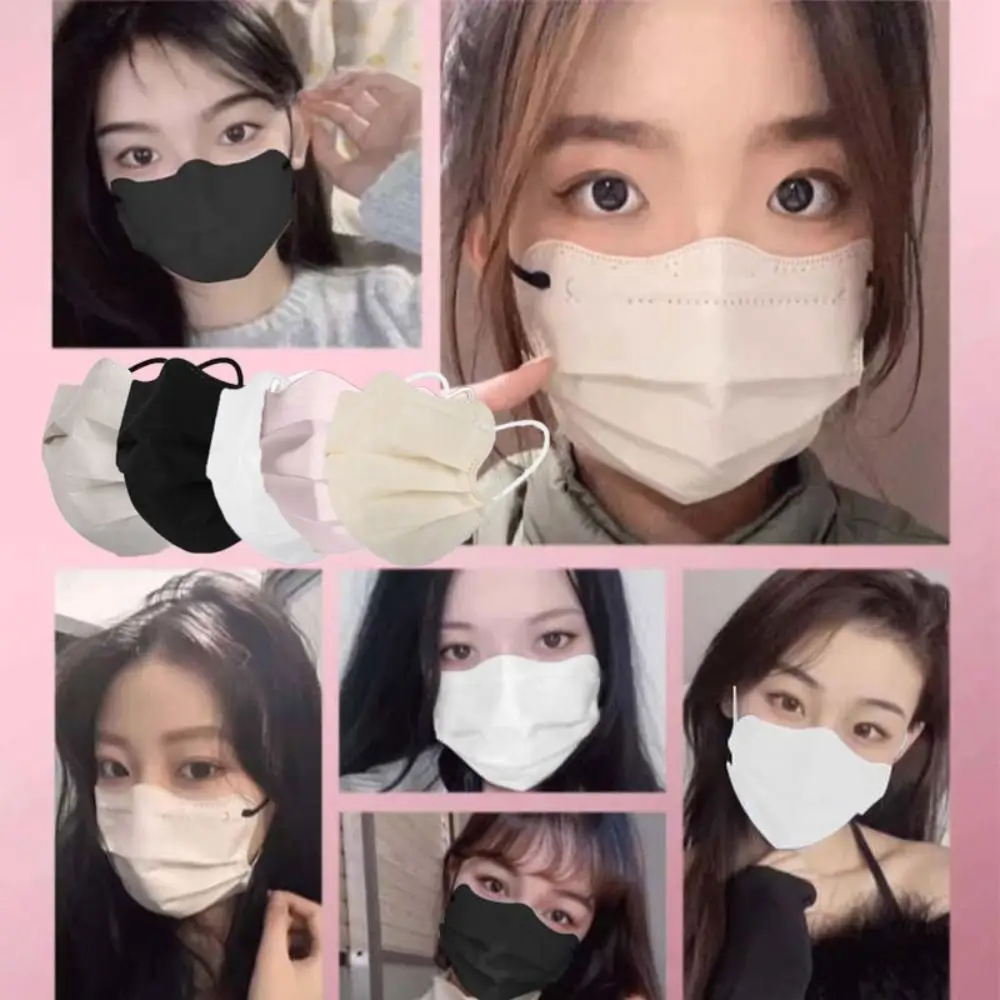 Одноразовая маска для лица в форме здоровья - Фотография_3