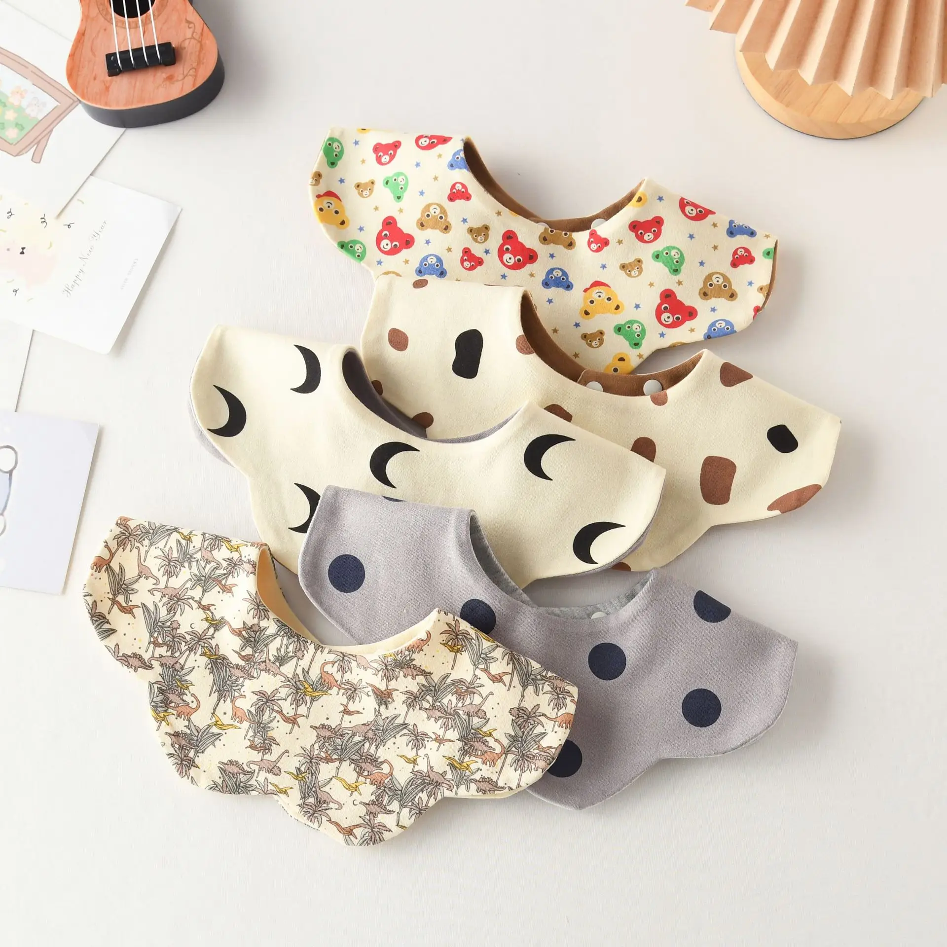 Новый 3-слойный хлопковый двусторонний - Фотография_3