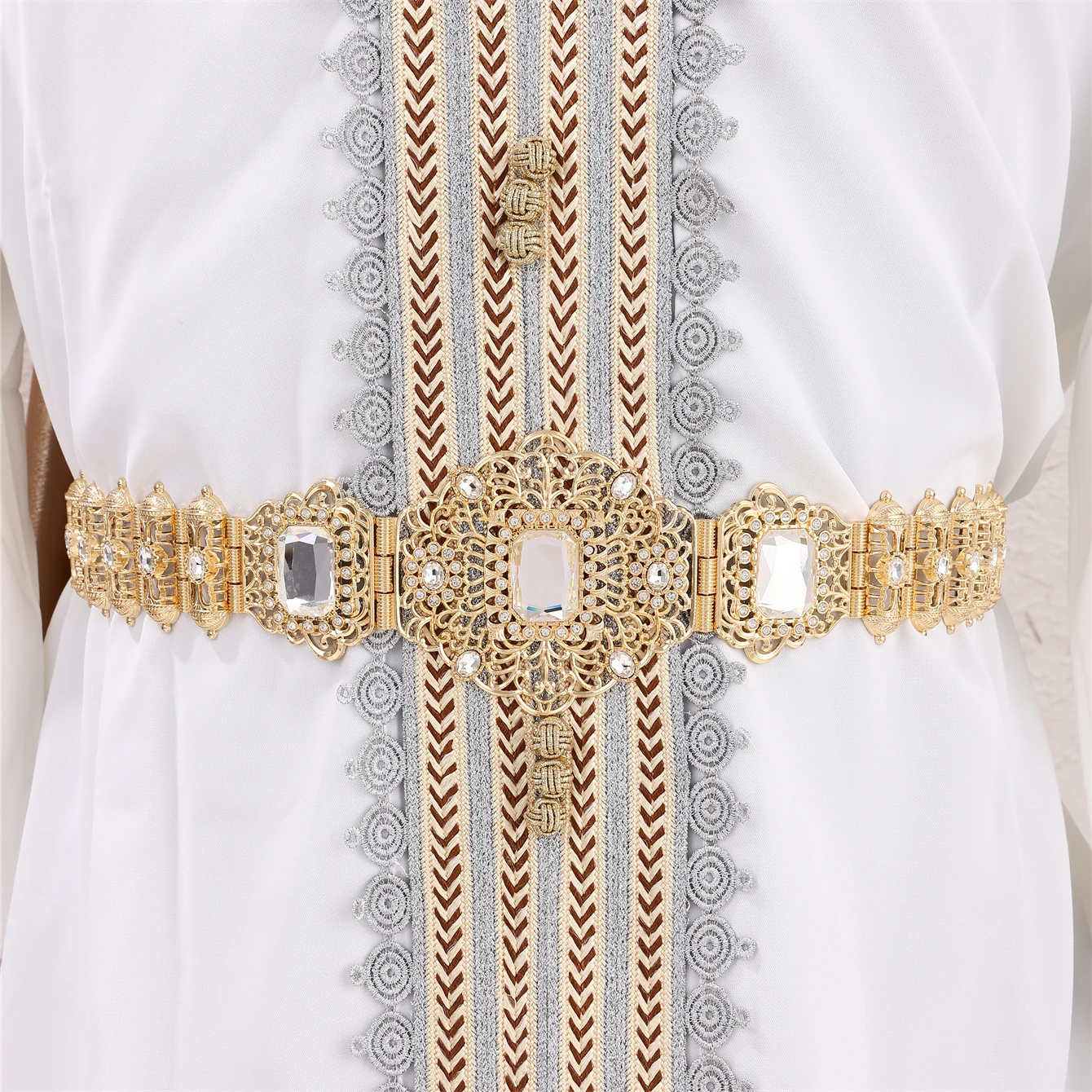 Элегантный пояс из сплава для марокканской невесты - Фотография_5