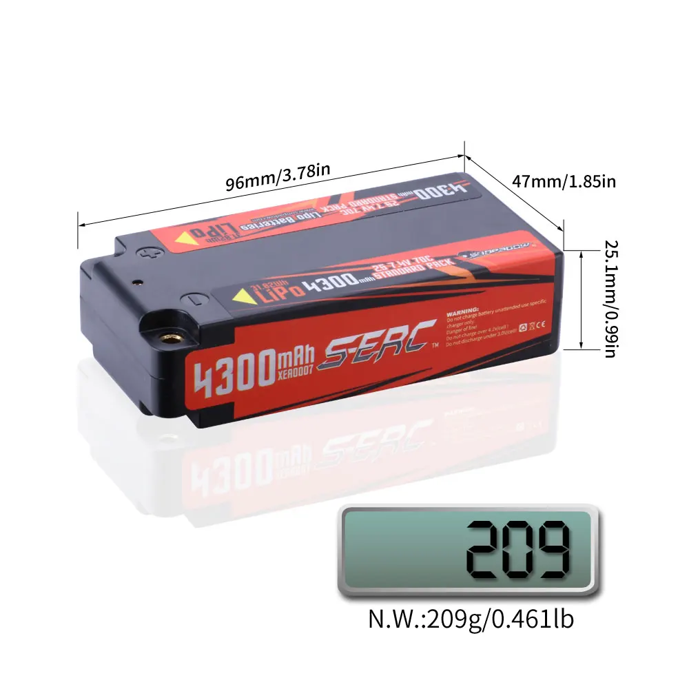 Sunpadow 2s shorty lipo батарея 7 - Фотография_5