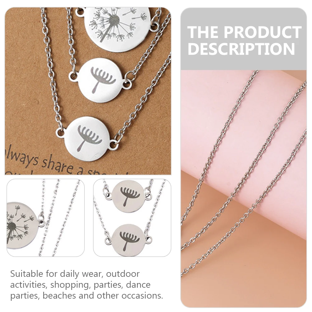 Ожерелье с открыткой благословения