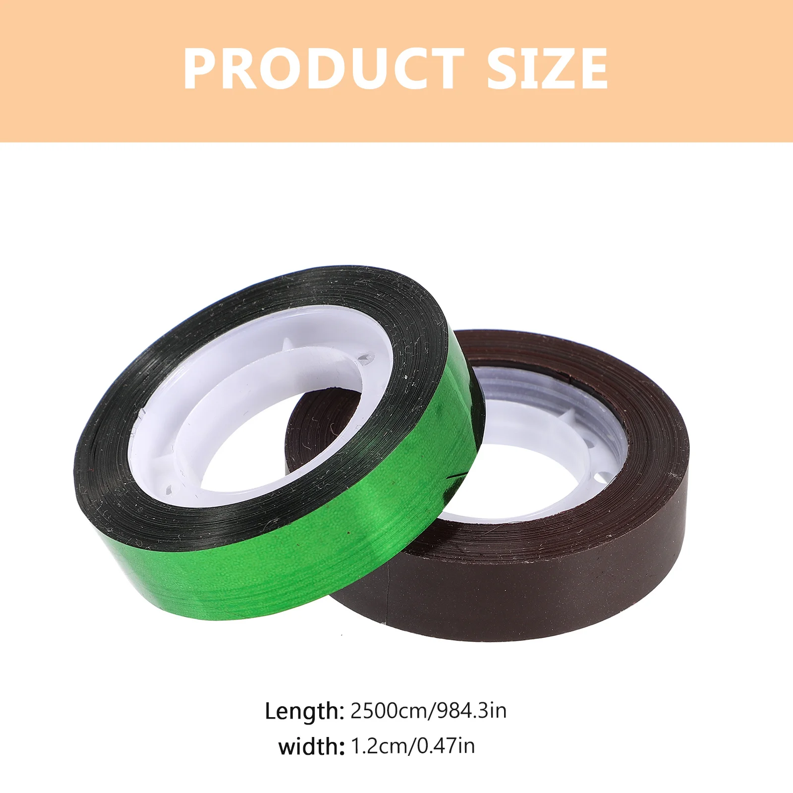 Коричневая цветочная лента - Фотография_4