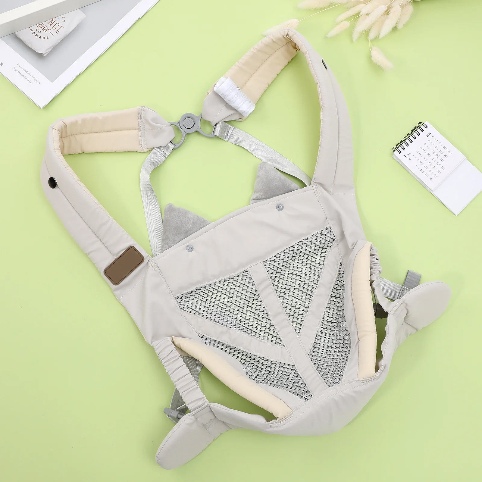 Серая переноска-кенгуру