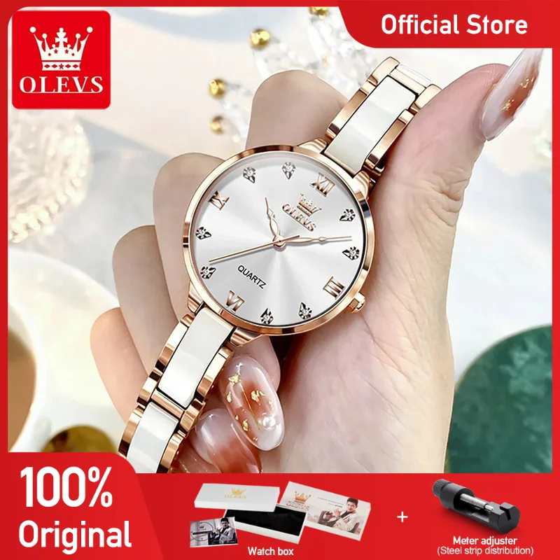 Olevs 5872 женские часы элегантные