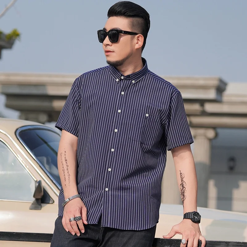 Летние мужские рубашки больших размеров - Фотография_3