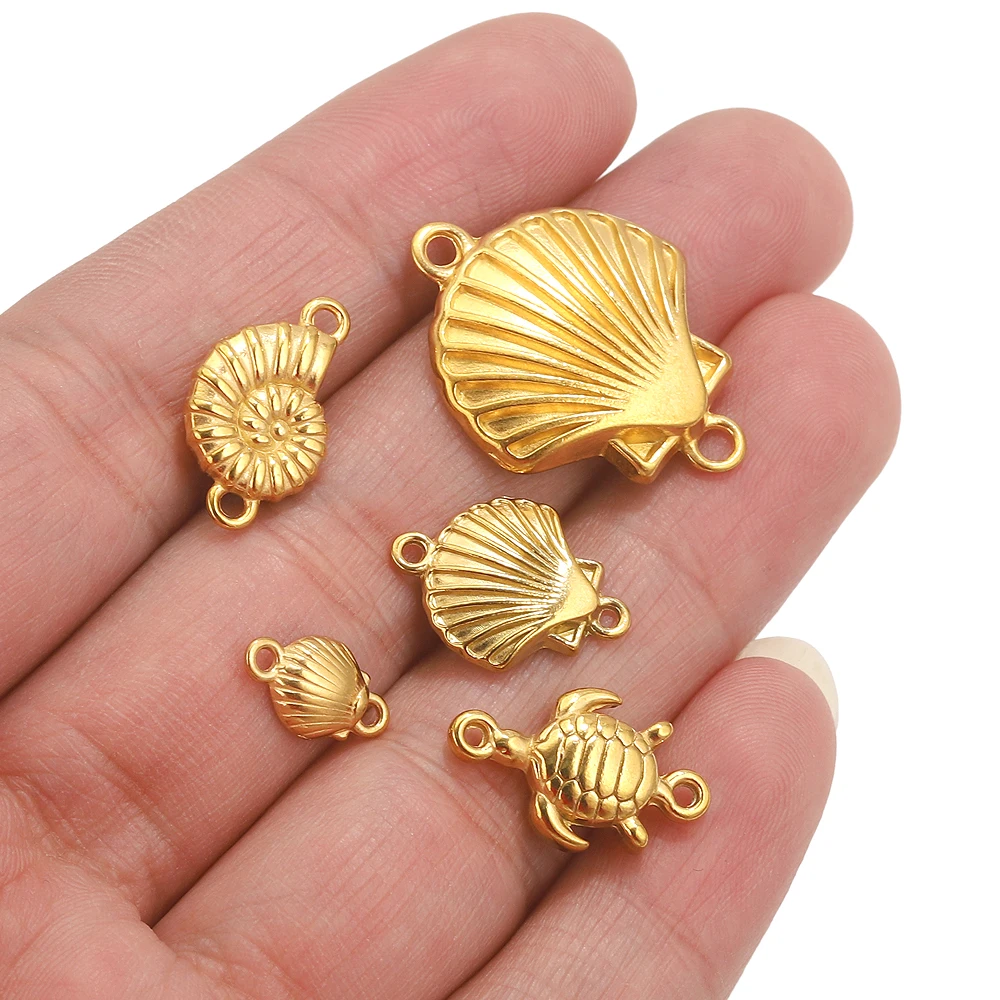 Позолоченная ракушка из нержавеющей стали - Фотография_3