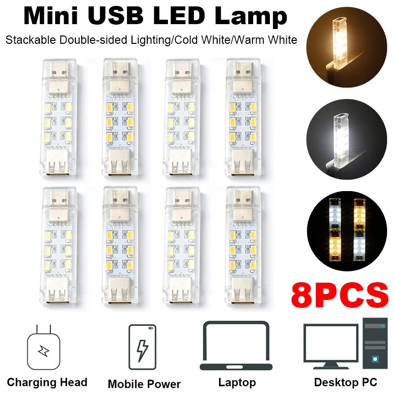 Светодиодная лампа с usb-разъе