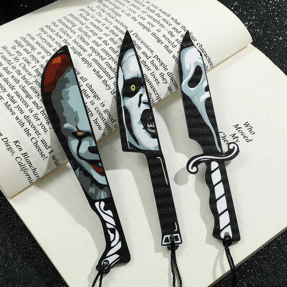 Акриловая закладка-призрак с черной - Фотография_4