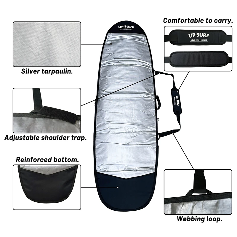 Сумка для доски для серфинга funboard 7 - Фотография_4