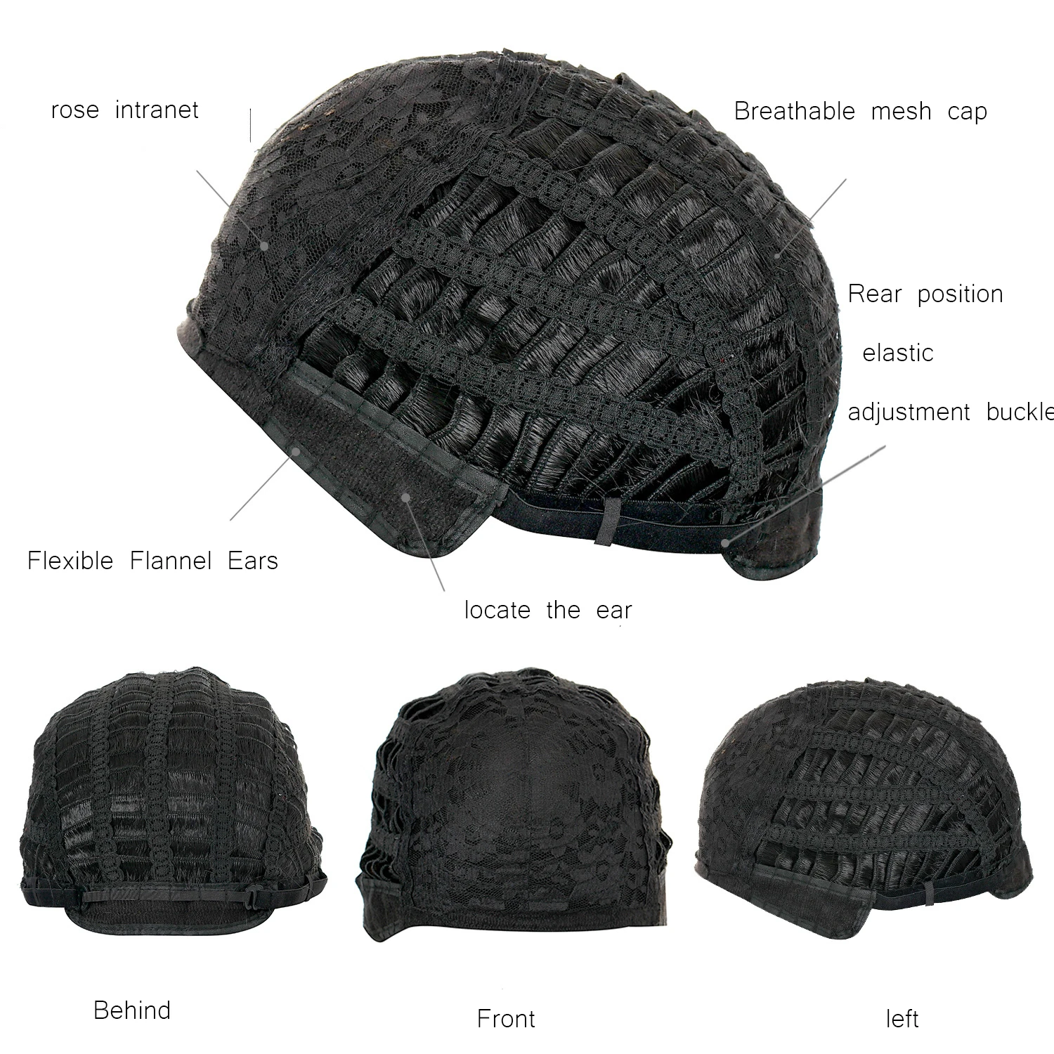 Синтетические короткие черно-коричневые парики с стрижкой пикси для женщин - Фотография_6