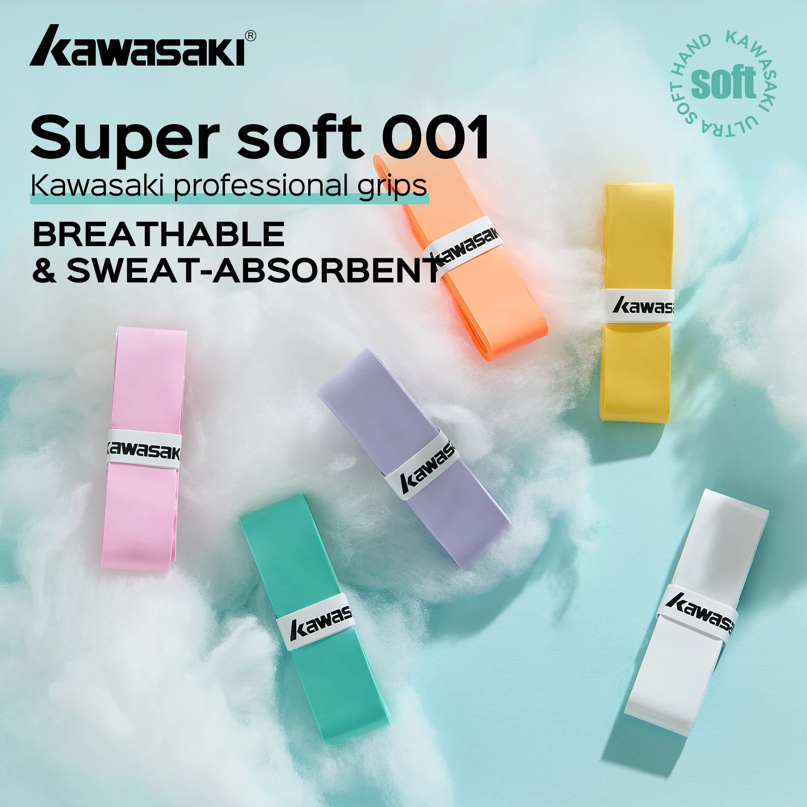 Kawasaki overgrips padel tennis 001
