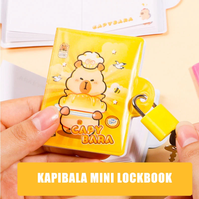 Kawaii мини-блокнот с капибарой - Фотография_5