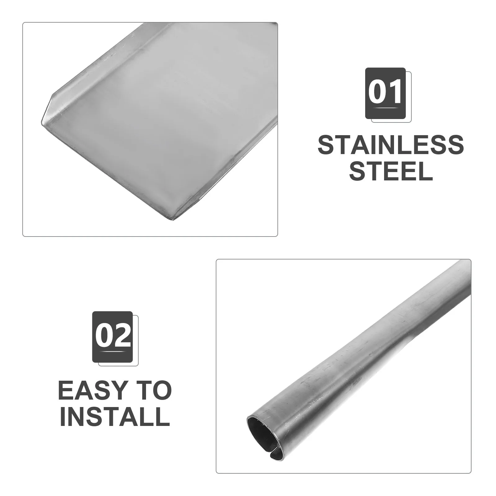 Каминная лопата для золы из нержавеющей стали 15 - Фотография_6