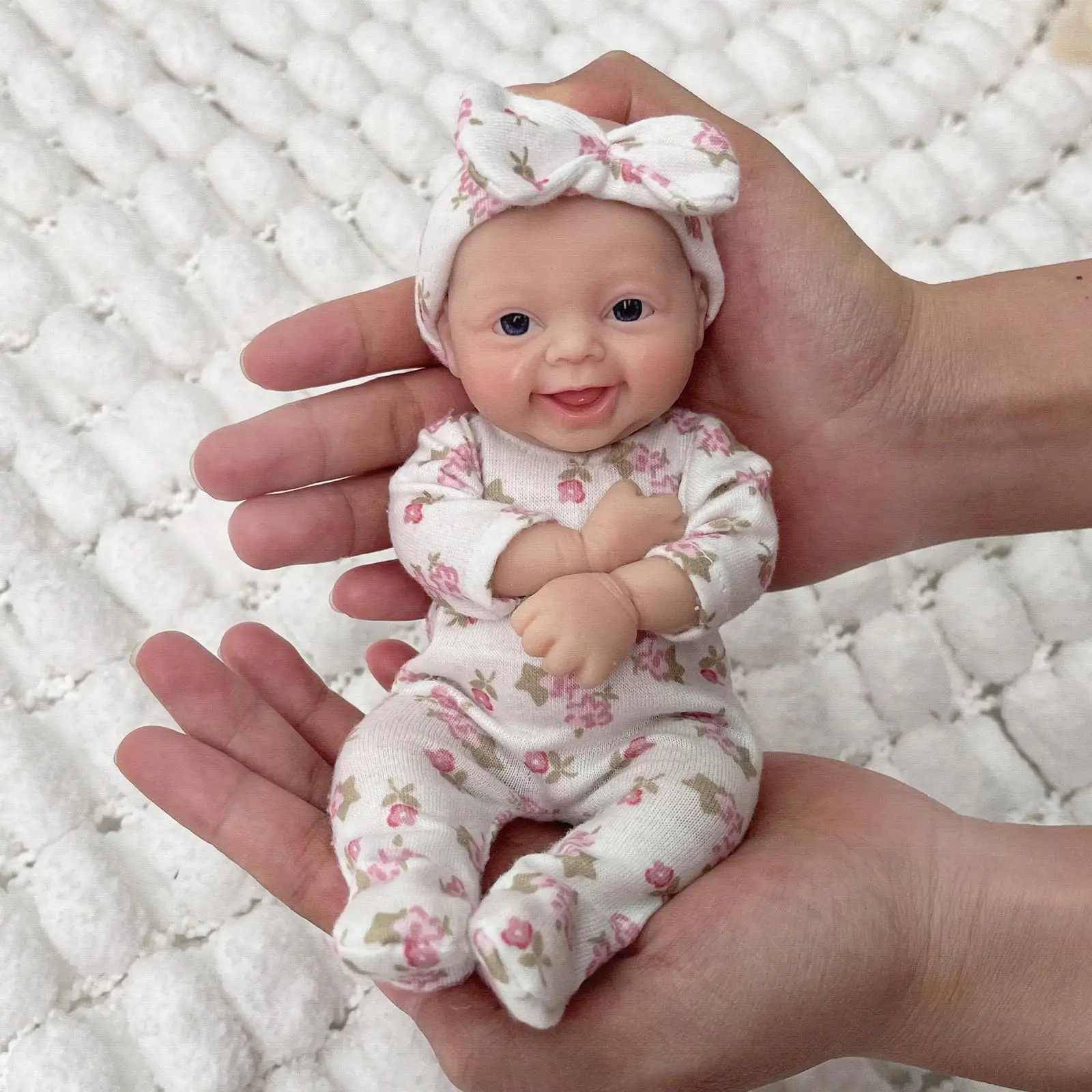 Blrags reborn baby dolls 7-дюймовая силиконовая кукла для девочек - Фотография_3