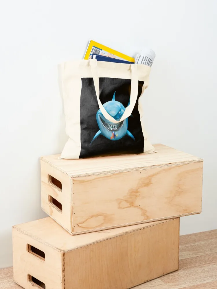 Blue shark attack 	 tote bag - Фотография_4