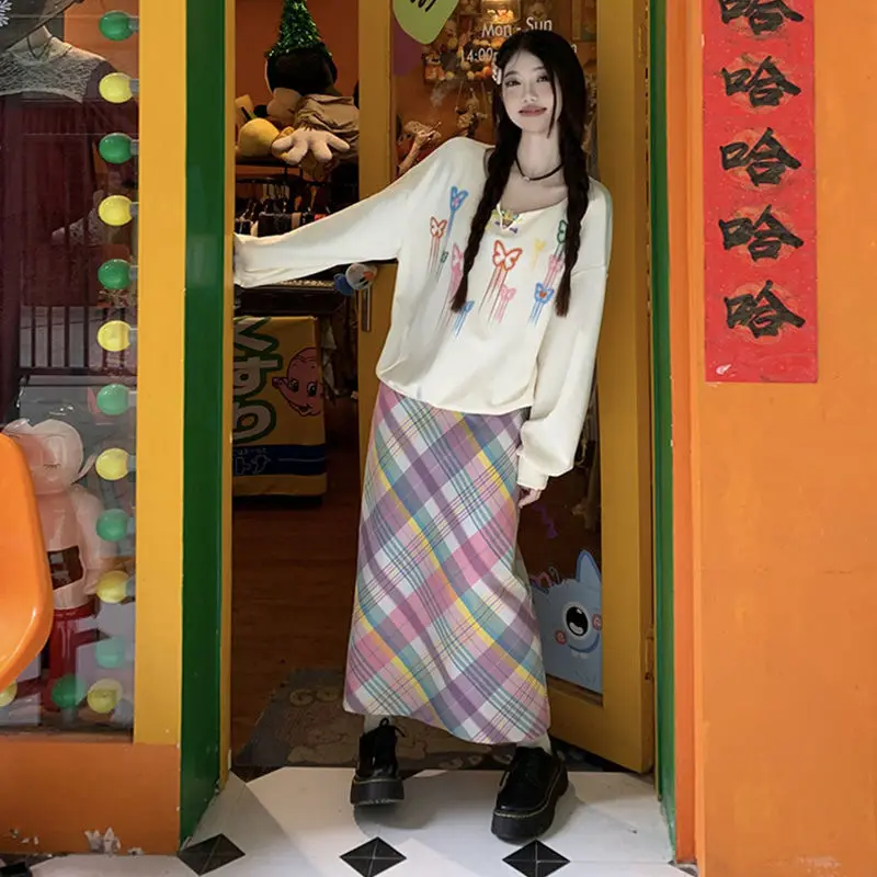 Kawaii юбки для женщин весна лето - Фотография_3