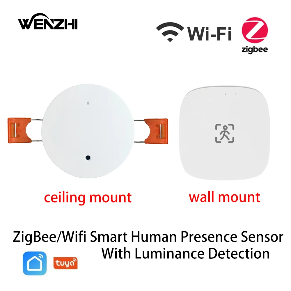 Датчик движения zigbee с функцией измерения яркости и расстояния