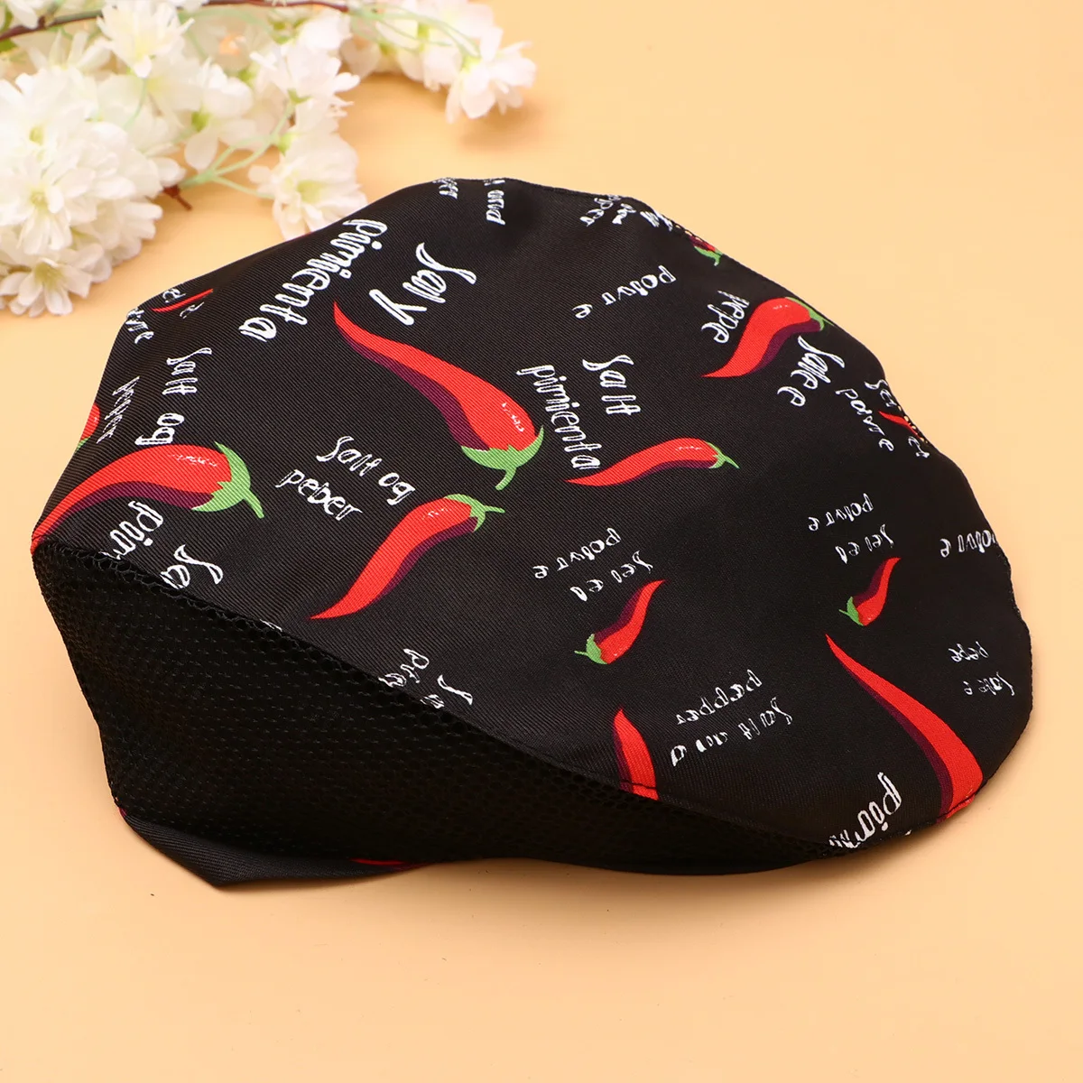 Берет, кухонная рабочая шляпа шеф-повара - Фотография_6