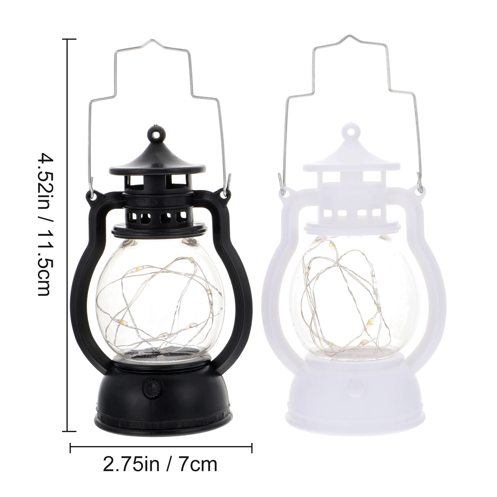 Винтажный декоративный фонарь компактного размера - Фотография_6