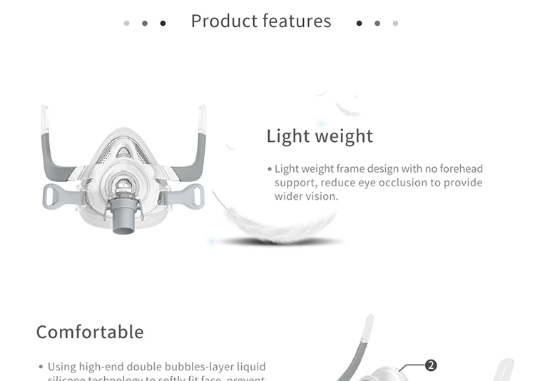 Полнолицевая маска xingzimed для - Фотография_6