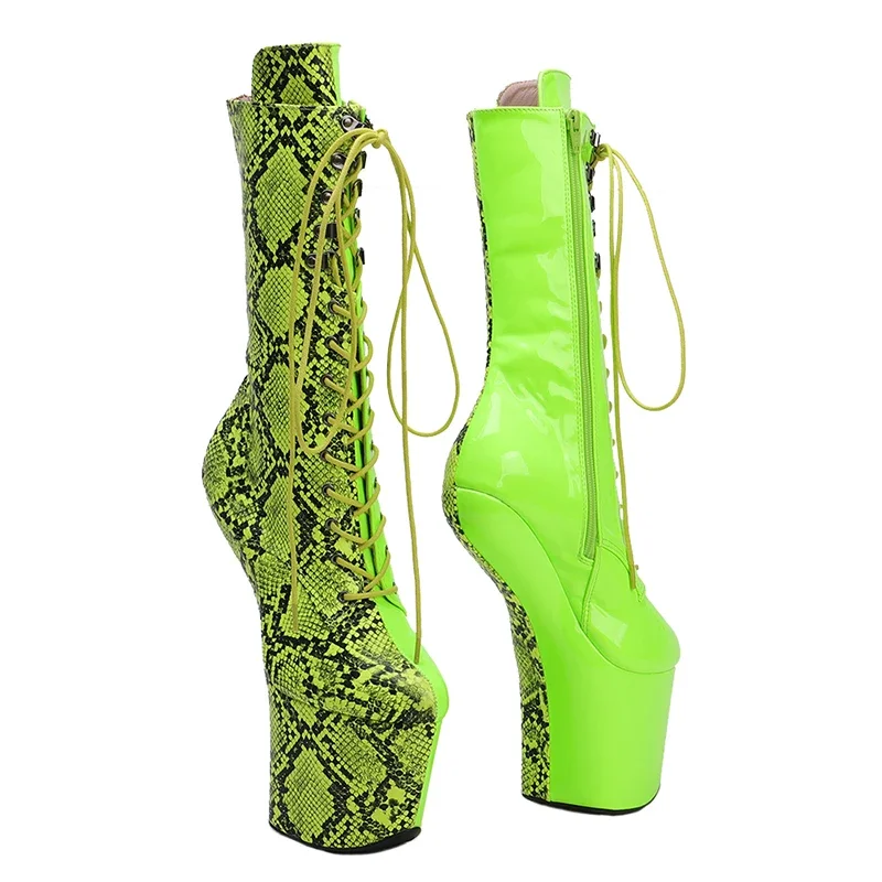 Leecabe green snake pu mix - Фотография_5
