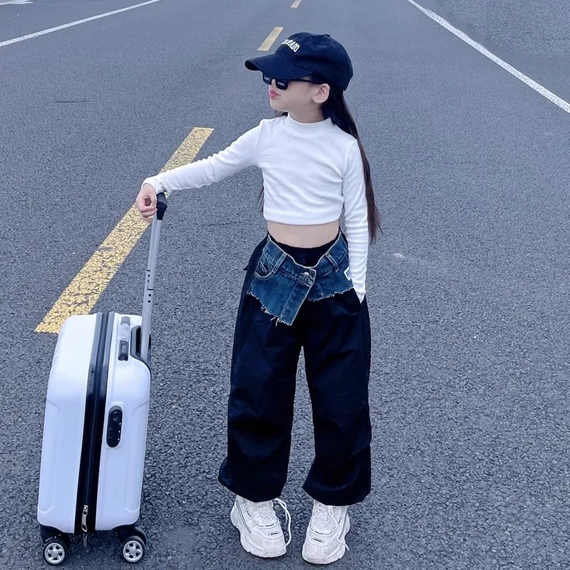 Брюки для девочек в уличном стиле - Фотография_5