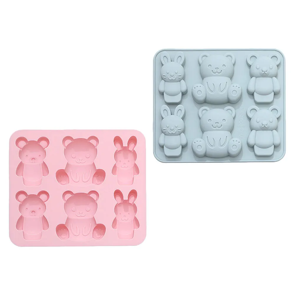 Силиконовая форма в форме медведя - Фотография_2