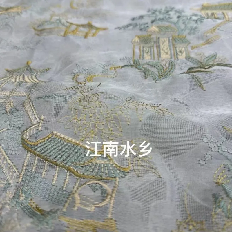 Новый китайский павильон из шелковой органзы - Фотография_5