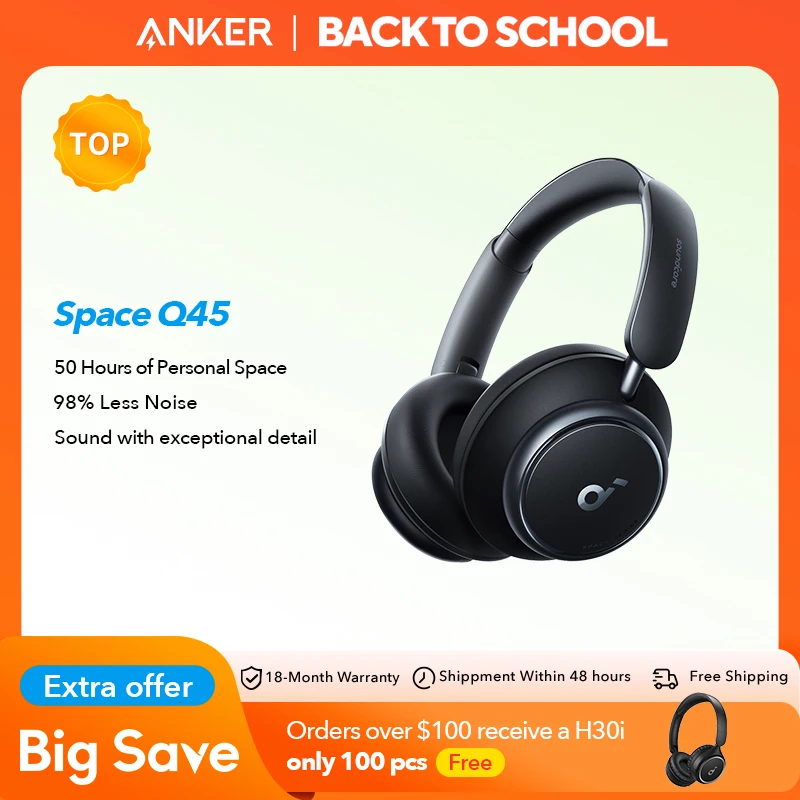 Soundcore anker space q45 адаптивные