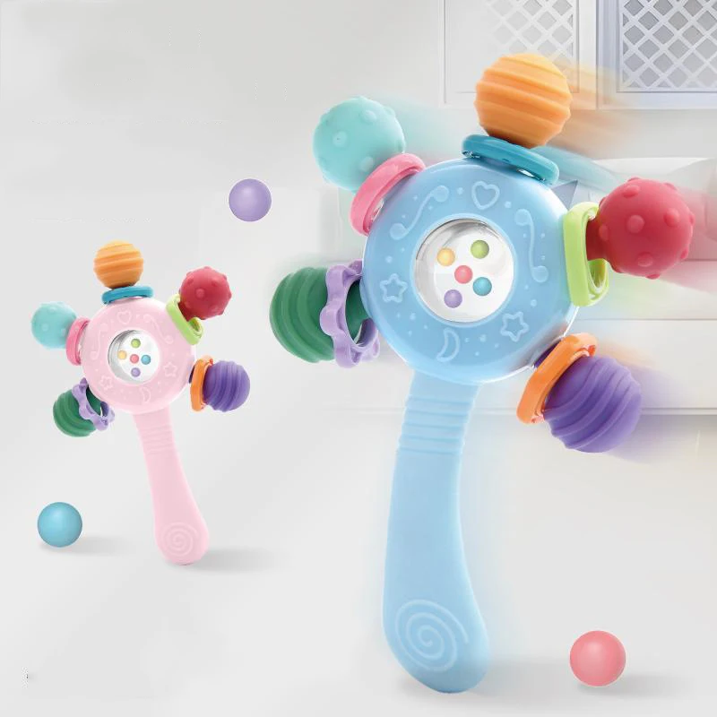 Сенсорные детские прорезыватели для детей 0 6 12 месяцев - Фотография_3