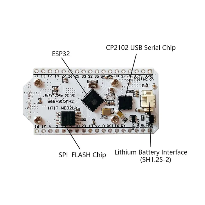 Heltec wifi lora 32(v3) dev-board - Фотография_5