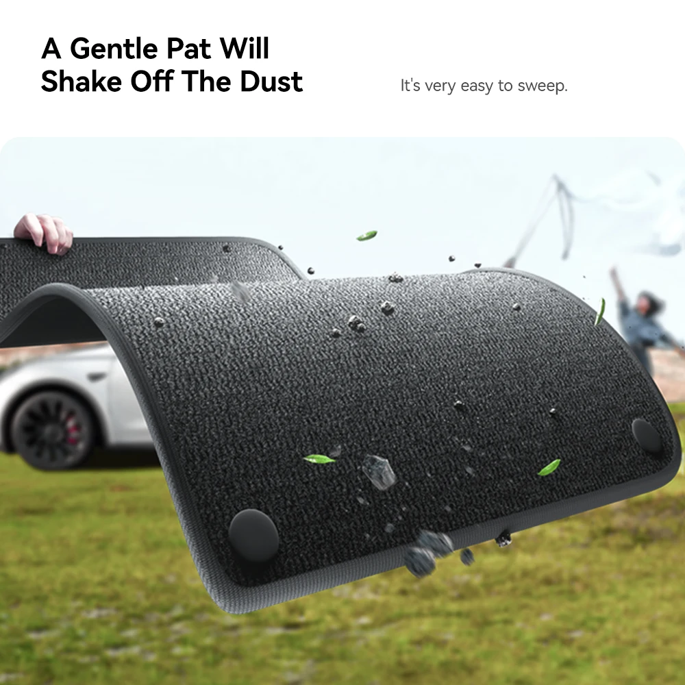 Автомобильные коврики yz tpe для tesla model y juniper 2025 - Фотография_6