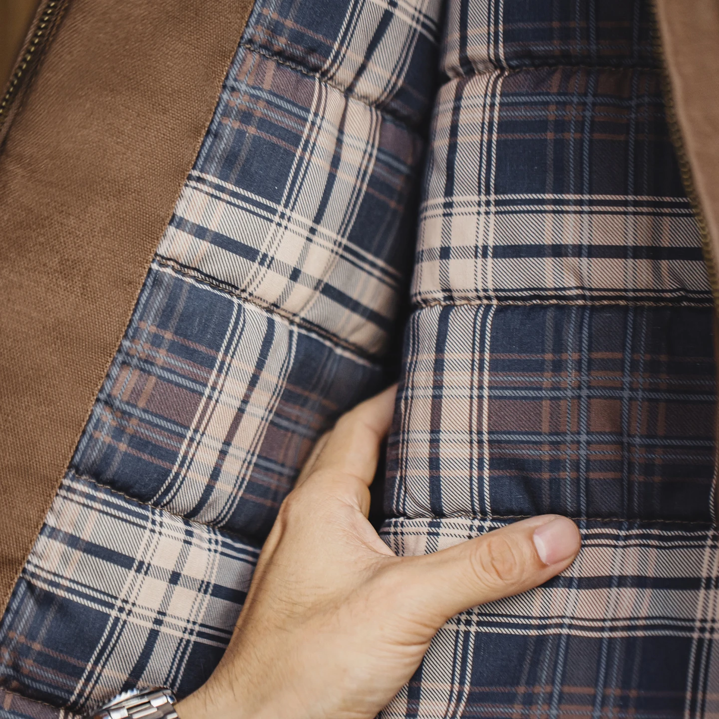 Винтажная мужская куртка maden j001 detroit с воротником с лацканами - Фотография_5