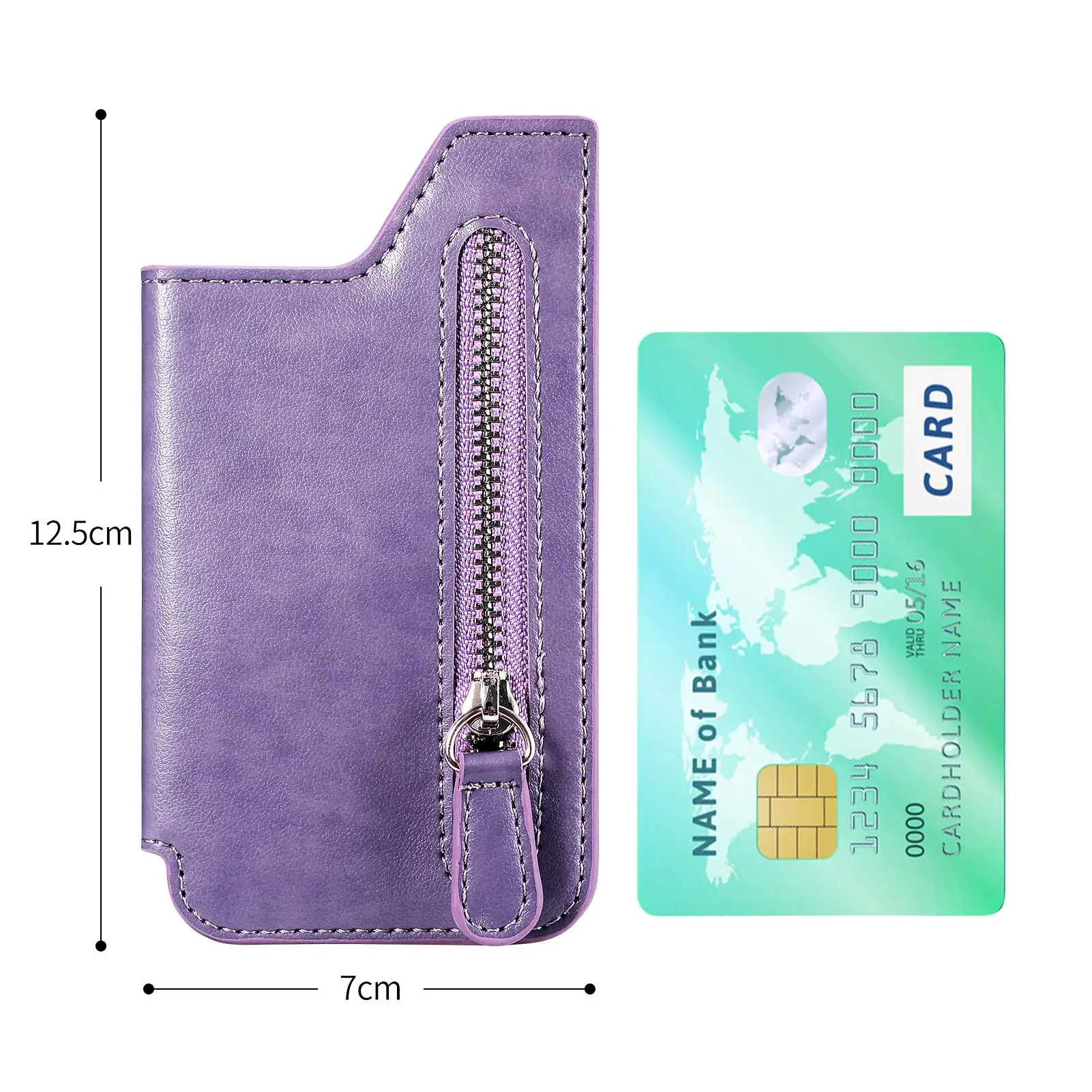 Универсальный держатель для сотового телефона с отделением для карт - Фотография_6