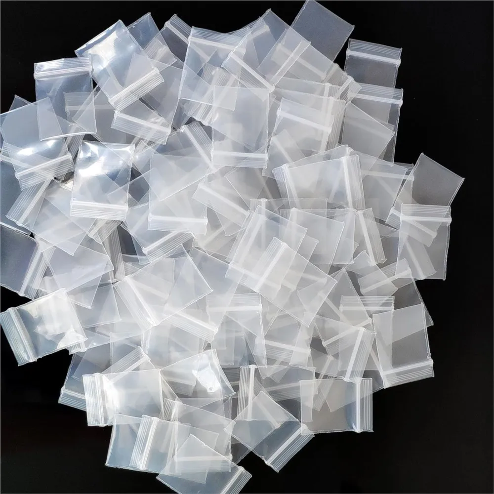 Пластиковые прозрачные пакеты с застежкой-молнией