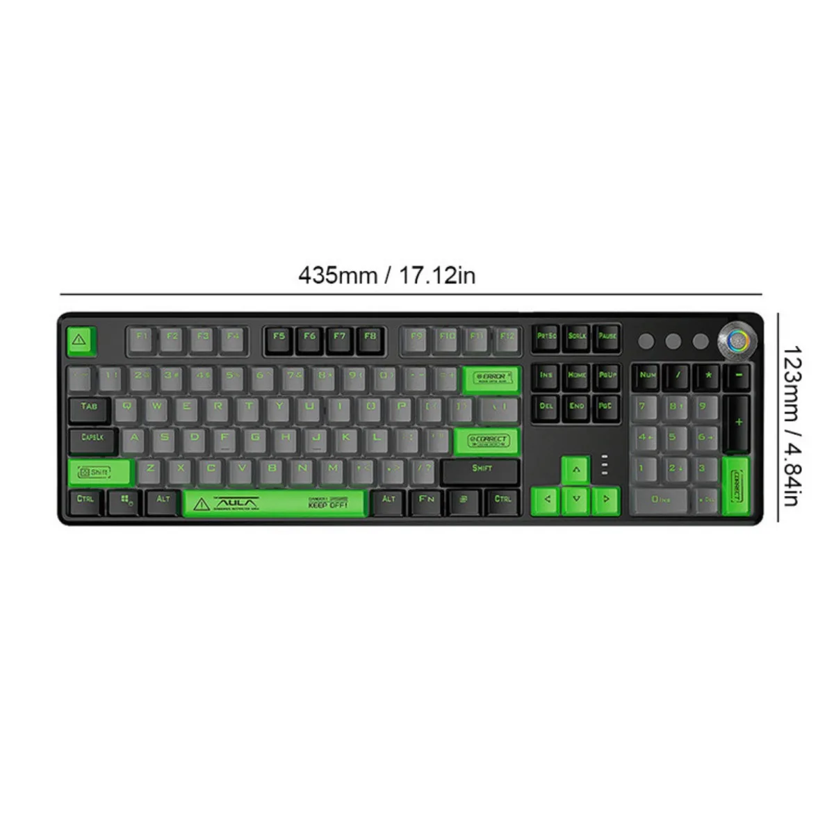 Aula f2088pro механическая клавиатура с rgb-подсветкой - Фотография_6